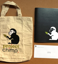 Project Chimp Print Collateral